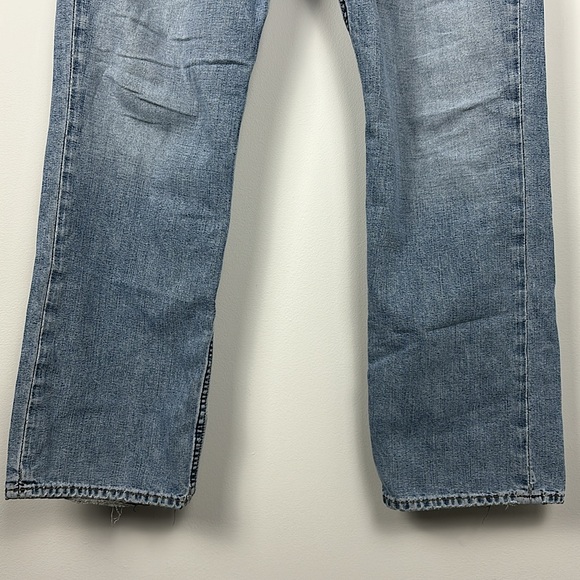 J. CREW MEN'S JEANS 34X30 STRAIGHT AZTECA VINTAGE BLUE - Picture 2 of 10